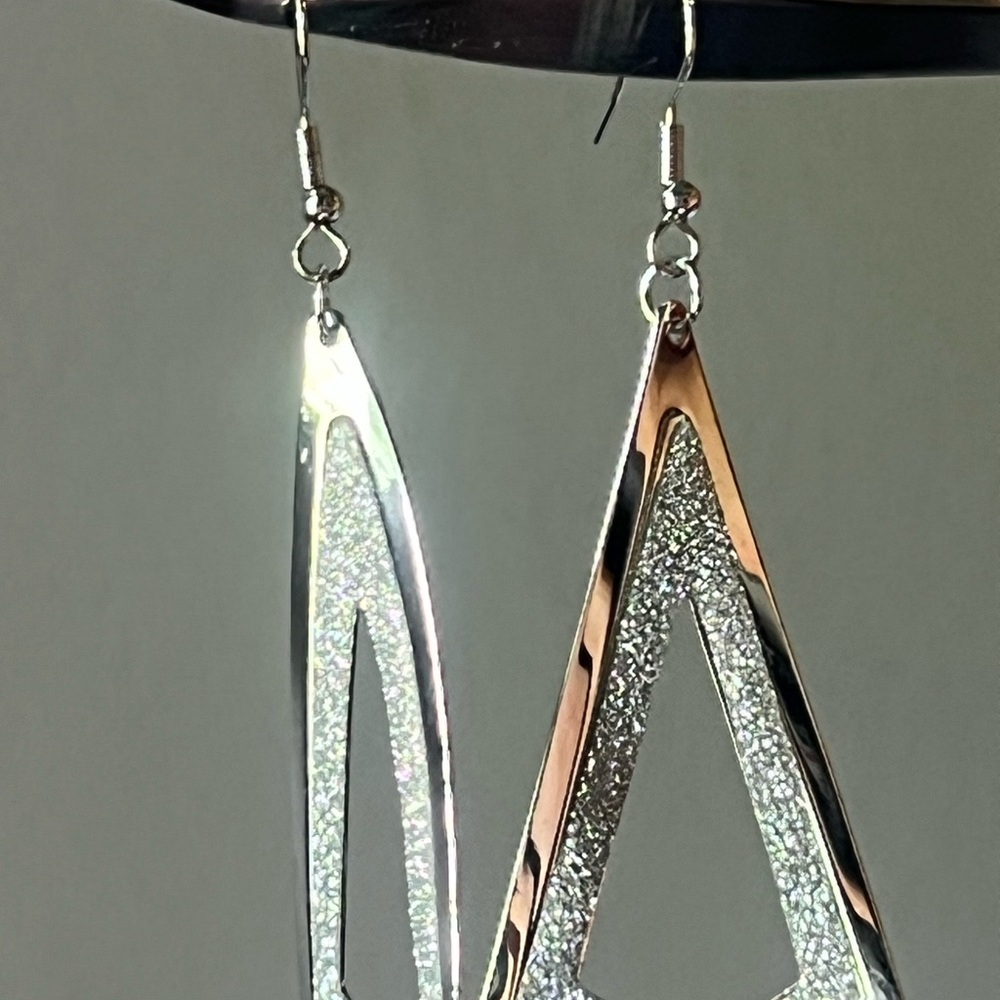 Elegant Silver Dangle Earrings